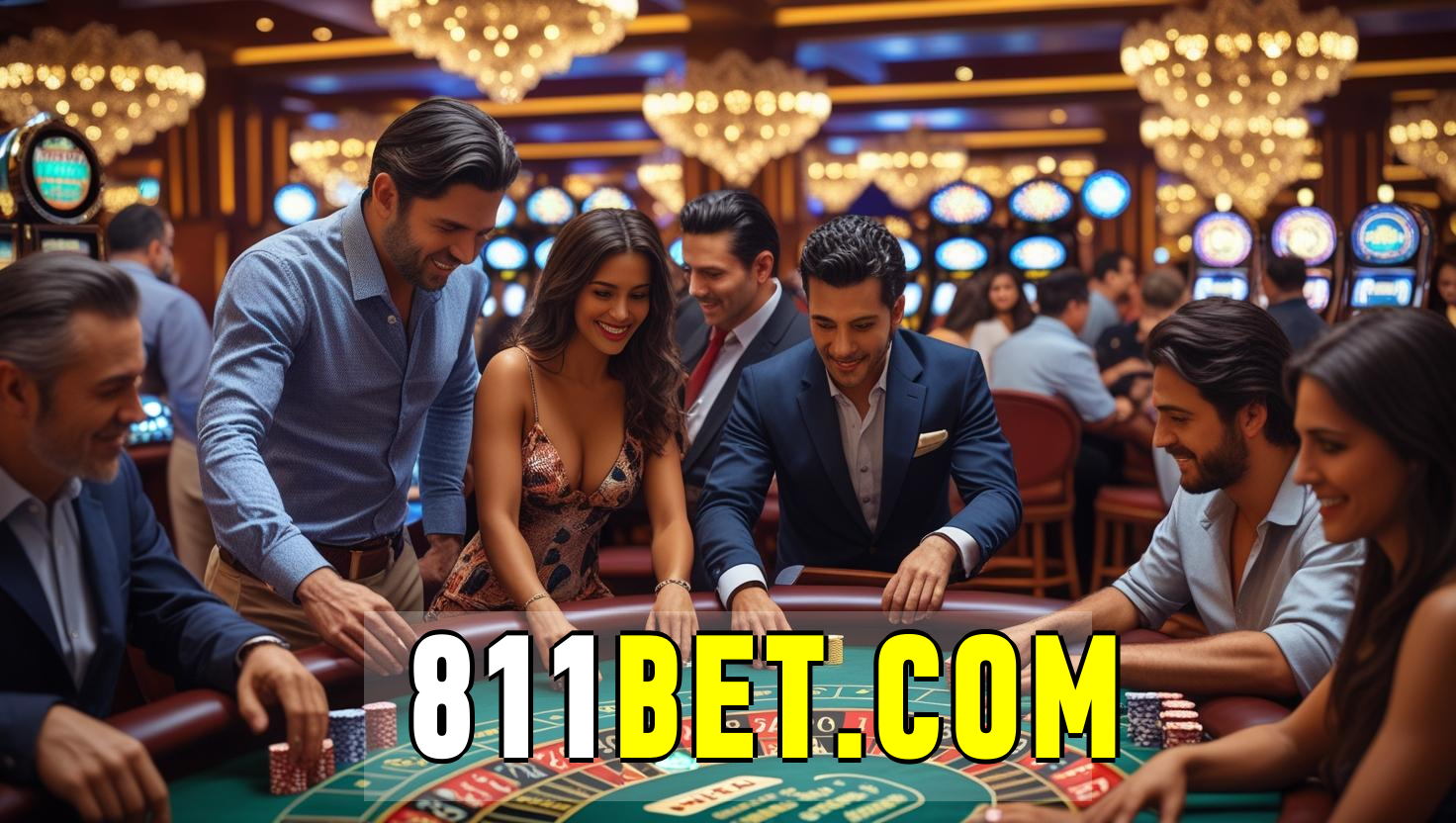 811bet: Caça-níqueis e Bônus Imperdíveis no Cassino ao Vivo!